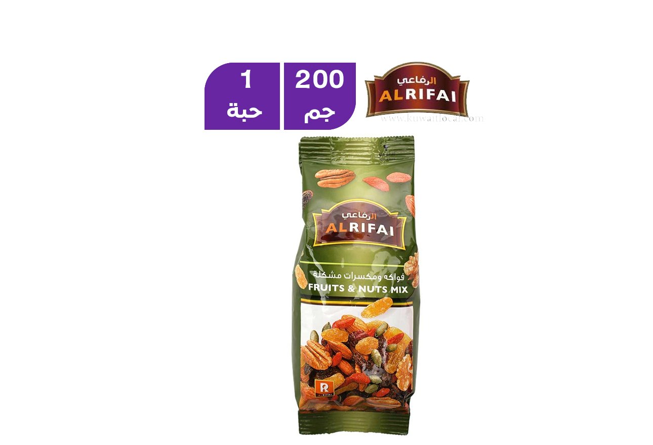 فواكه و مكسرات مشكلة 200 جرام