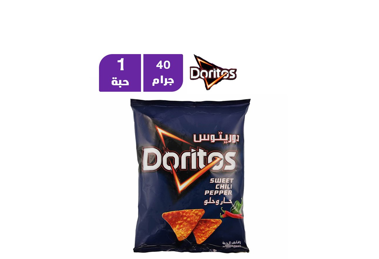 دوريتوس شيبس حار حلو 40 جرام