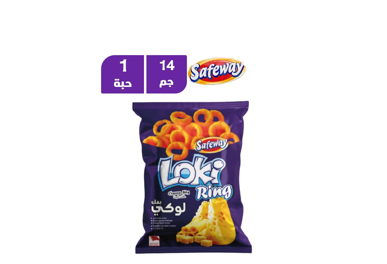 سيفوي لوكي حلقات منكهة بالجبنة 60 جم