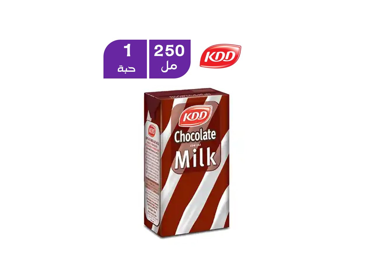 كي دي دي حليب بالشوكولاتة 250 مل