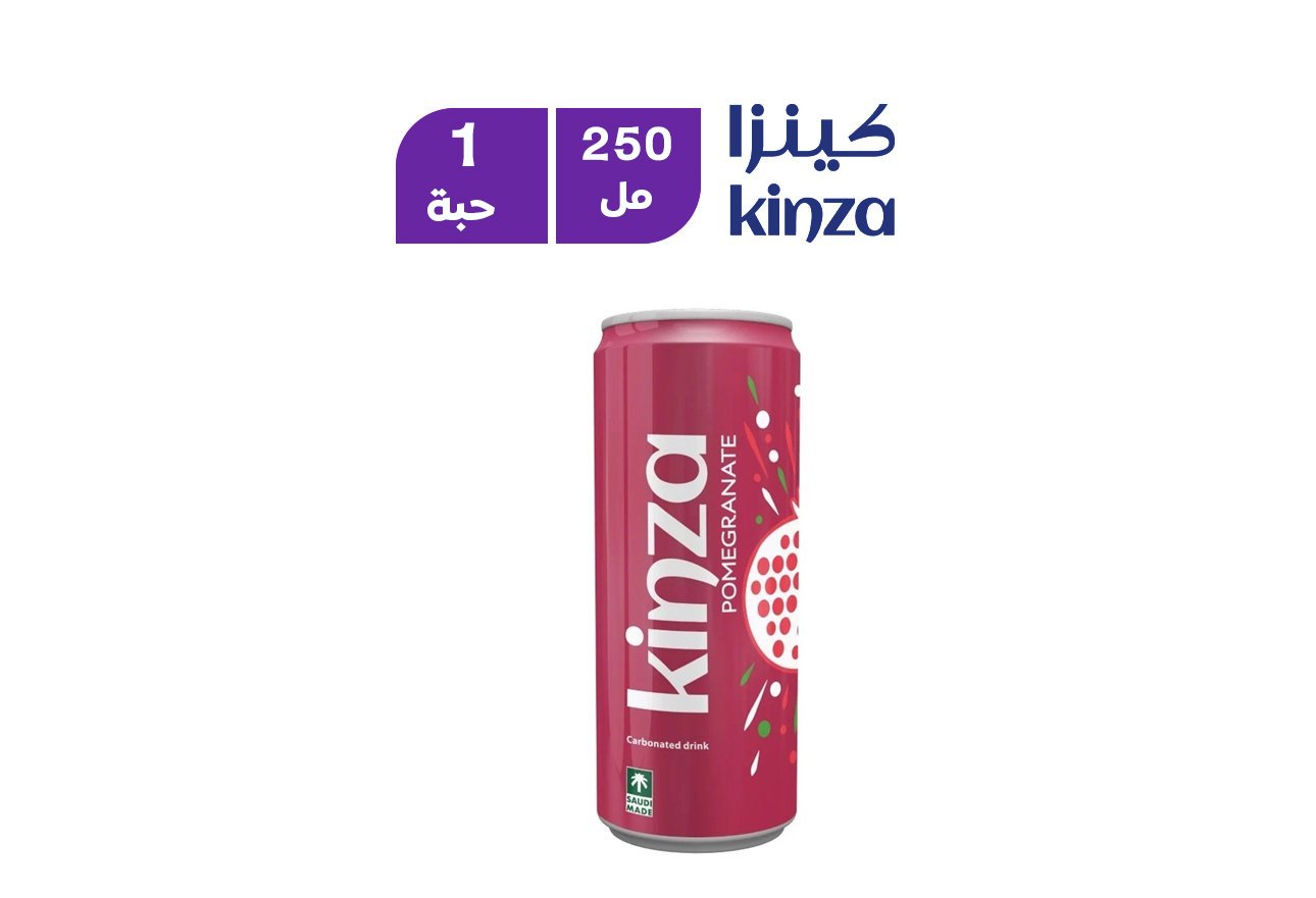 كينزا مشروب غازي بنكهة الرمان 250 مل
