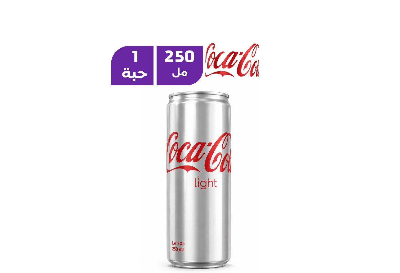 كوكا كولا دايت 250 مل