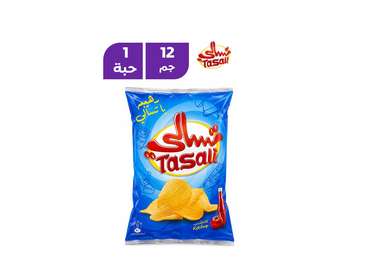 تسالى كاتشاب 12جم