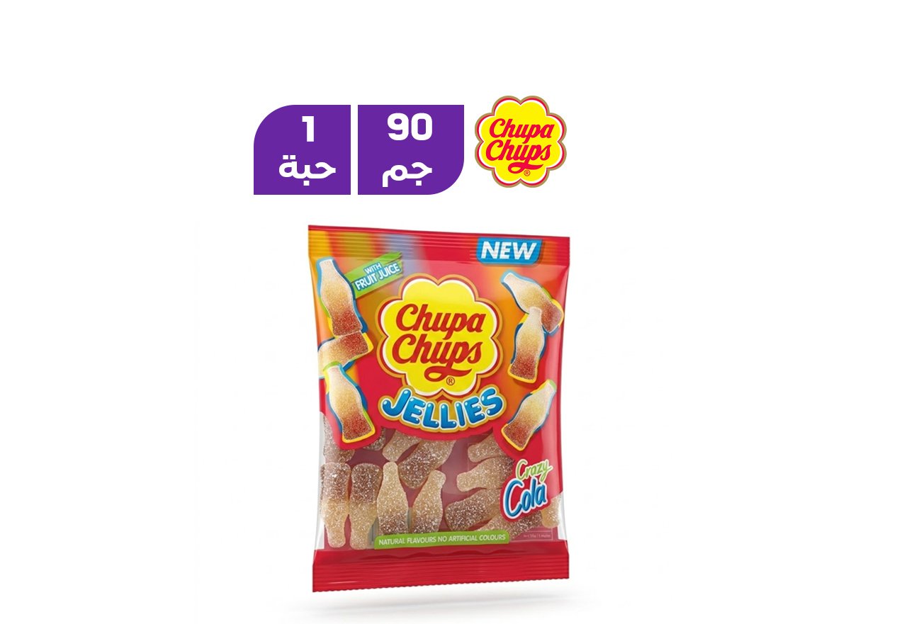 تشوبا تشوبس جيلي حامض كولا 90جم