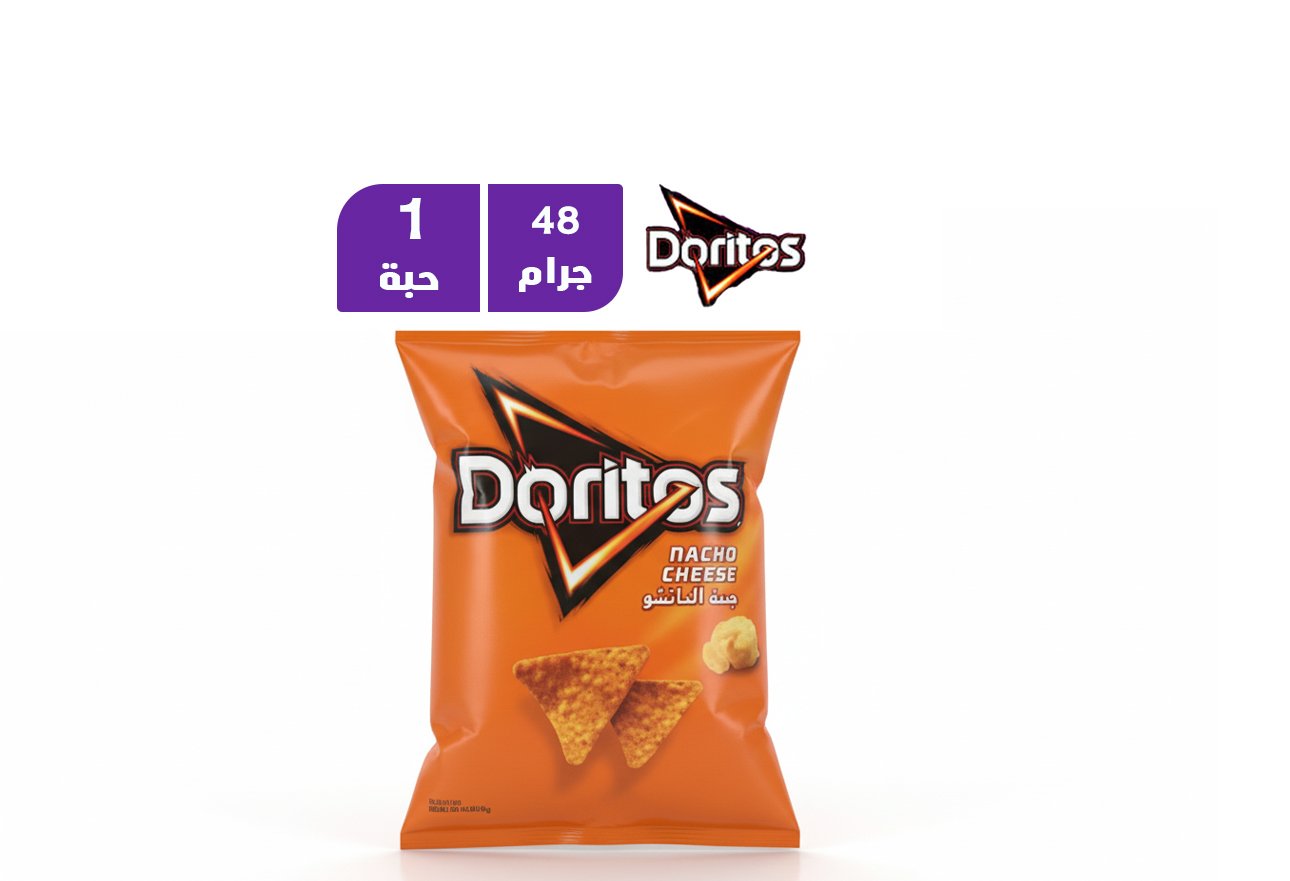 دوريتوس شيبس بالجبن 48 جرام